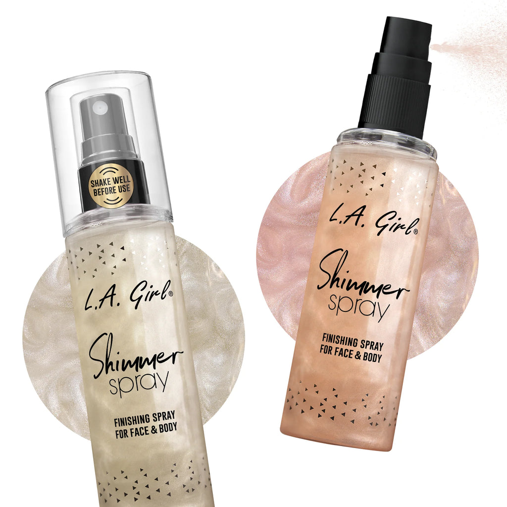 Shimmer spray