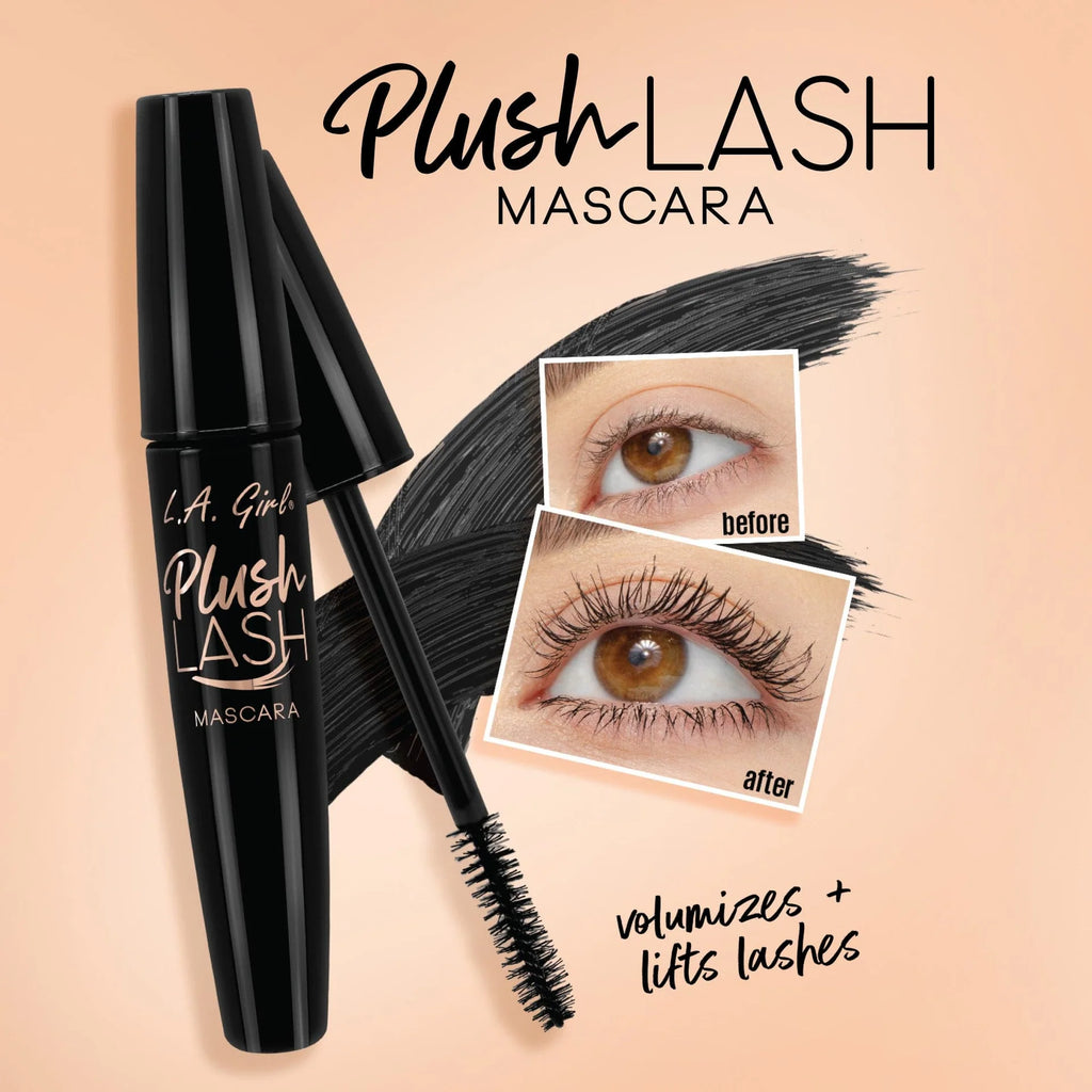 L.A. Girl Plush Lash Mascara – Blackest Black