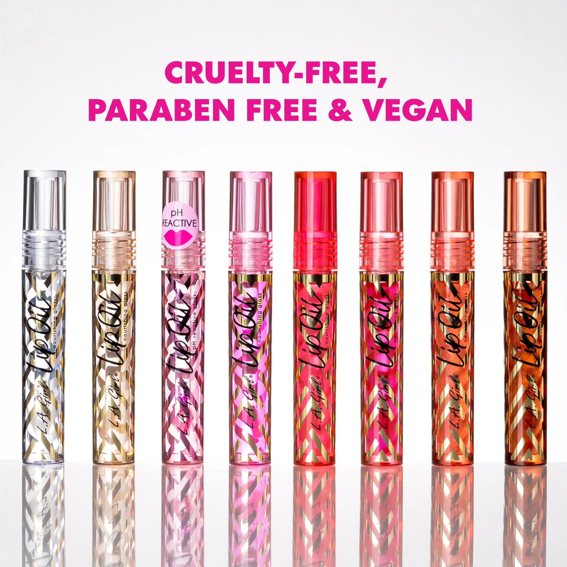 LA GIRL LIP OIL-SHEER  -  99 Kr/st - 2 för 179 Kr