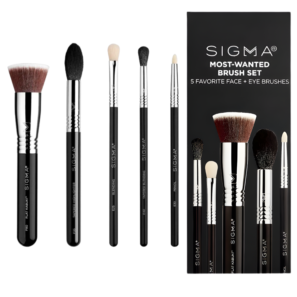 Sigma sminkborstar - Most‑Wanted Brush Set – JUST NU 599 Kr